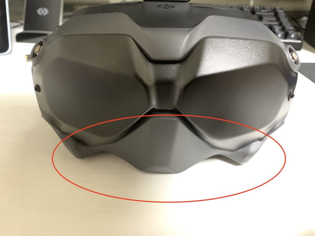 dji fpvのゴーグルの画像がボケてしまう時の対処法